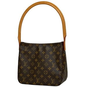 Louis Vuitton Looping Shoulder Bag Monogram Brown